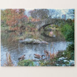 Gapstow Bridge, Central Park NEW YORK CITY Jigsaw Puzzle<br><div class="desc">Gapstow Bridge in Central Park may seem far away today but it will be your own to enjoy when completed. A beautiful view of the Gapstow Bridge in Central Park.This jigsaw puzzle not only provides entertainment but also is a beautiful keepsake that can be enjoyed over and over again! Size:...</div>