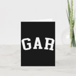 Gar  card