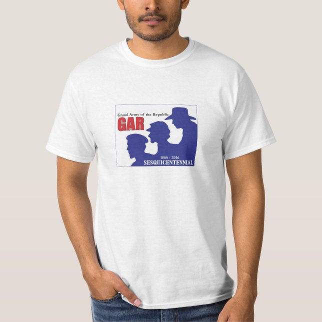 GAR Sesquicentennial Civil War Veterans T-Shirt (Front)