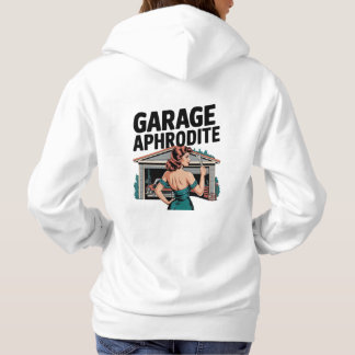Garage Aphrodite Women in pin up gift classic car Hoodie