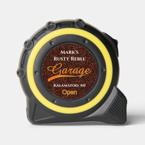 Garage Clunkers Personalized Tape Measure