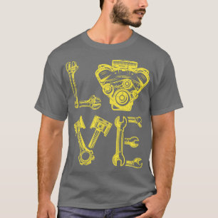 Garage Design for Mechanic Dad T-Shirt