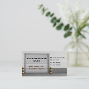 Garage Door Business Cards