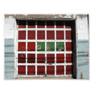 Garage Door Photo Print