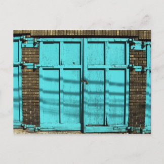 Garage Door Postcard