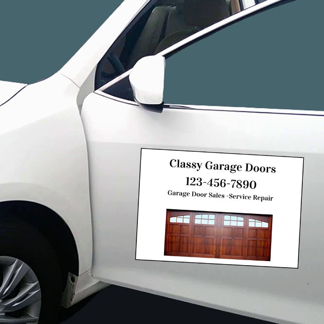 Garage Door Service Magnetic Car Signs (Creator Uploaded)