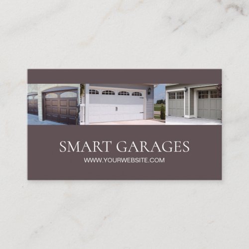 Garage Doors Installation  Services Business Card