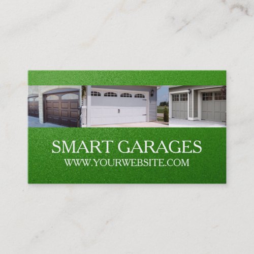 Garage Doors Installation  Services Business Card