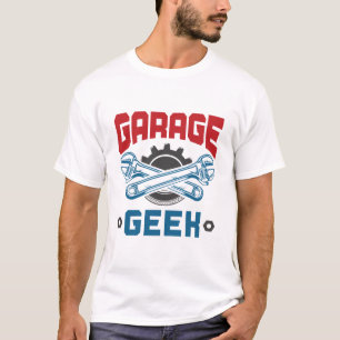 Garage Geek Auto Mechanic Vehicle Repair T-Shirt