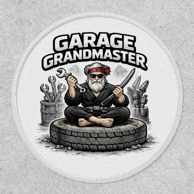 Garage Grandmaster Urban Warlord Rank Patch (Front)