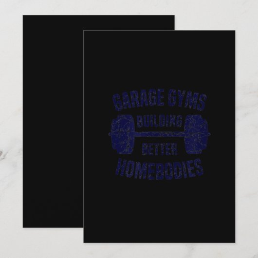 Garage Gyms Building Better Homebodies Barbell Gym (Front/Back)