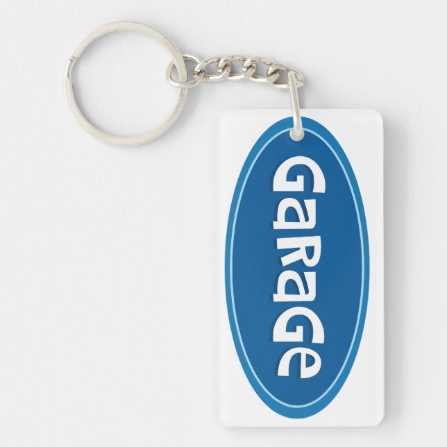 GARAGE Key Keychain (Front)