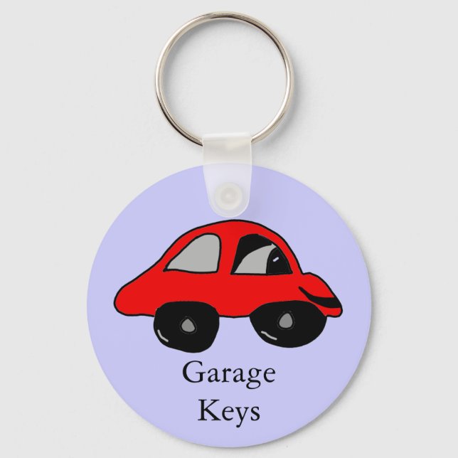 Garage Keys Keychain (Front)