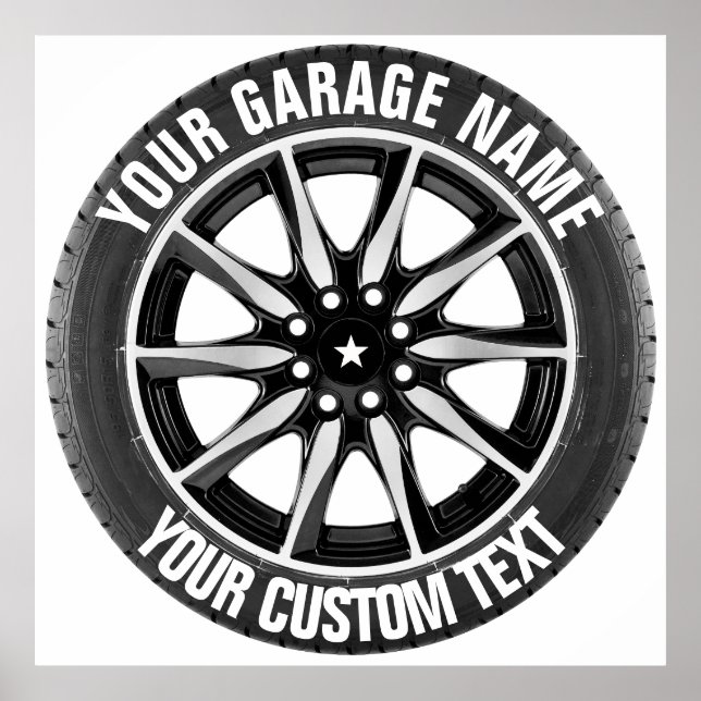 Garage Or Car Repair Owner Poster (Front)