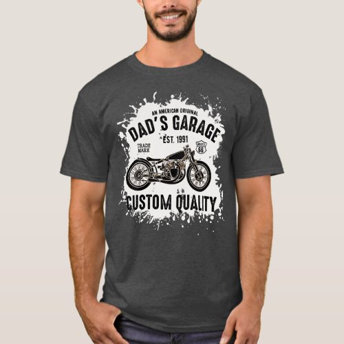 Garage Quality dad Shop T_Shirt