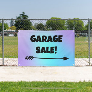 GARAGE SALE! Arrow Banner