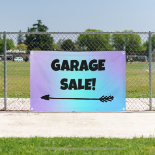 GARAGE SALE! Arrow Banner