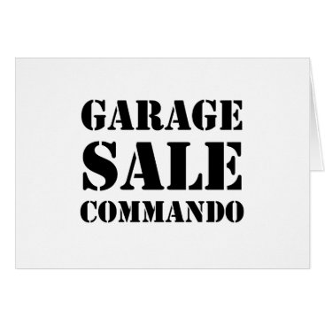 Garage Sale Commando Funny Garage Sale Commando Funny