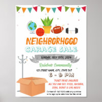 Garage Sale event template