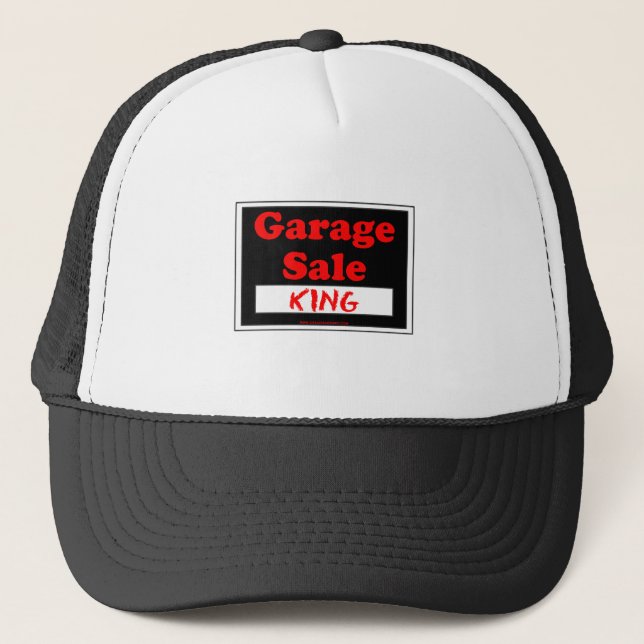 Garage Sale King Trucker Hat (Front)