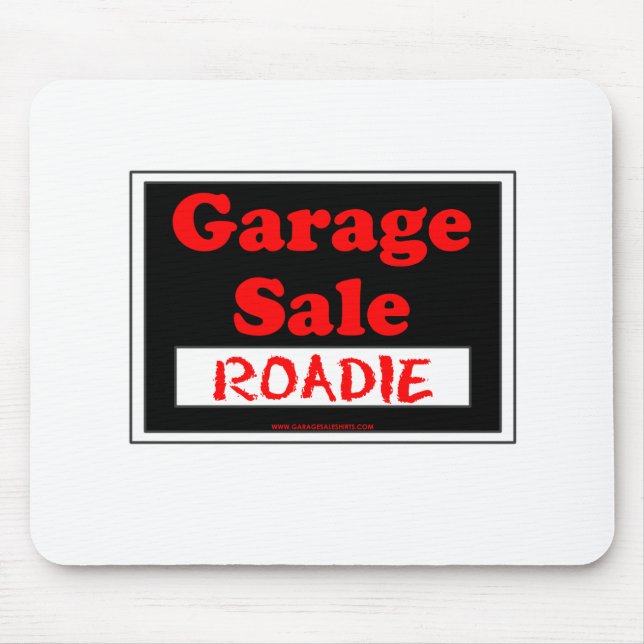 Garage Sale Roadie Mouse Pad (Front)