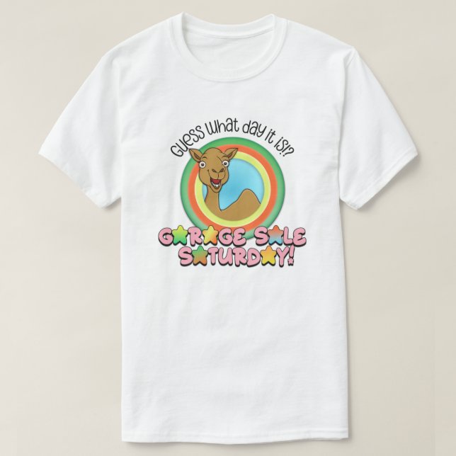 Garage Sale Saturday T-Shirt (Design Front)
