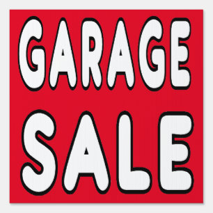 Garage Sale Sign
