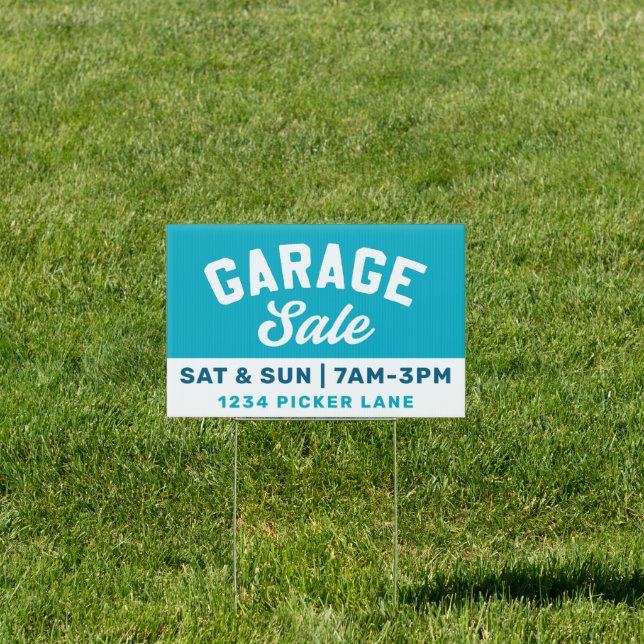 Garage Sale Sign (Insitu)