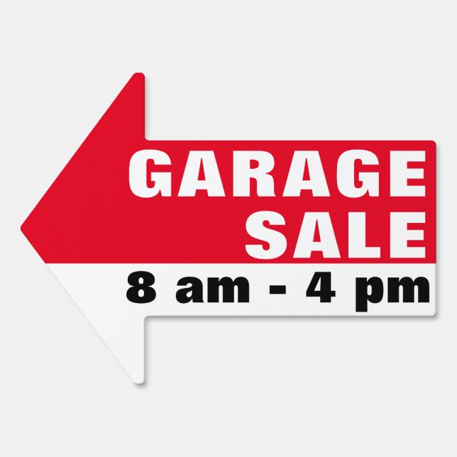 Garage Sale Sign (Front)