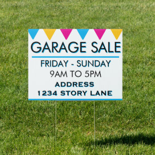 GARAGE SALE SIGN