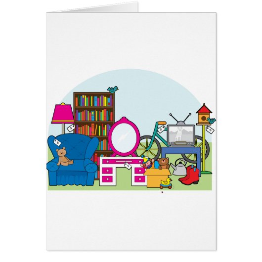 Garage Sale Stuff Cards (Front)
