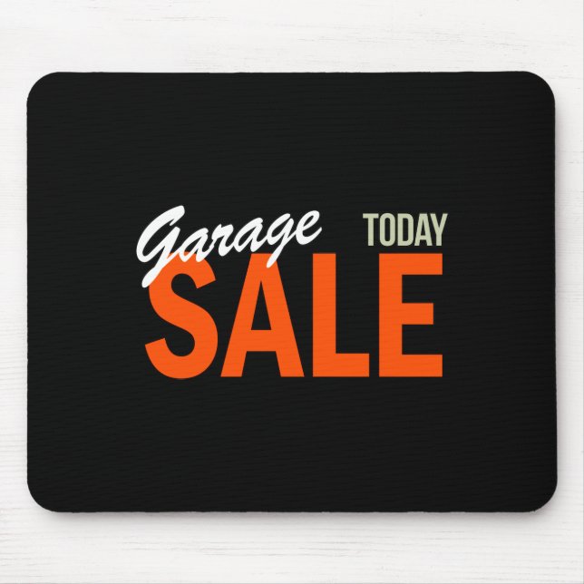Garage Sale Today Mouse Pad (Front)