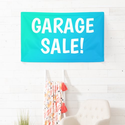 GARAGE SALE Vinyl Banner