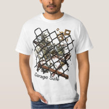Garage Sale with print T-Shirt