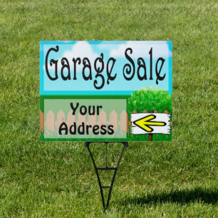 Garage Sale yard sign