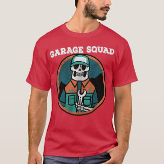 Garage Squad Mechanic Design  T-Shirt