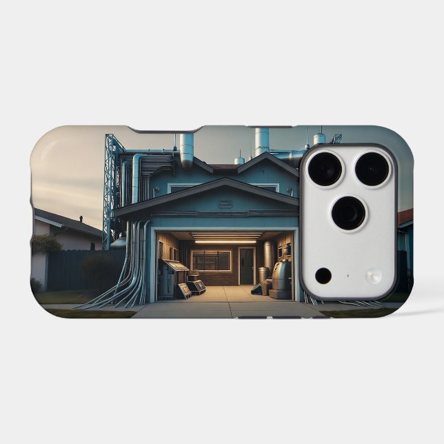 Garage Tech Upgrade Apple iPhone 17 Pro Tough case (Back (Horizontal))