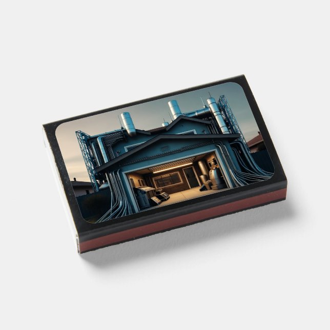 Garage Tech Upgrade black matchboxes (Front Closed)