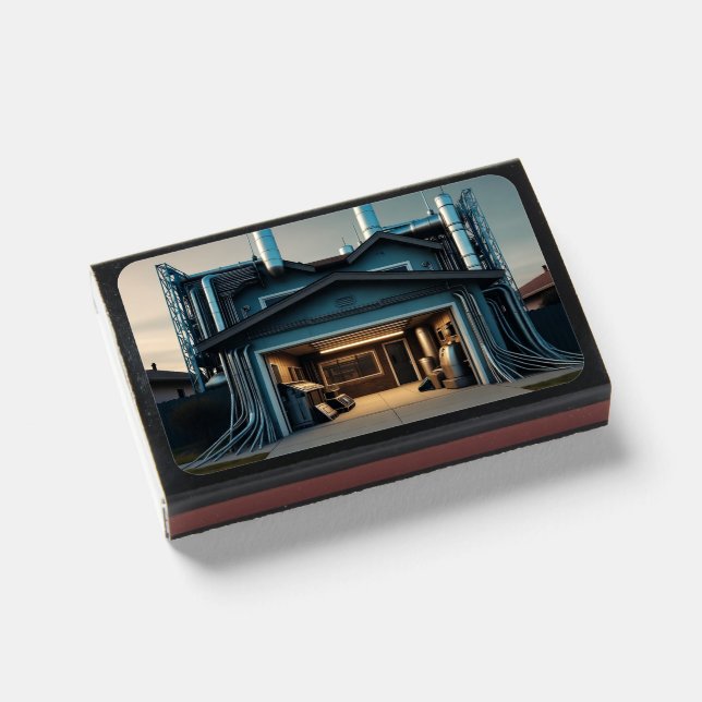 Garage Tech Upgrade black matchboxes (Front Closed)