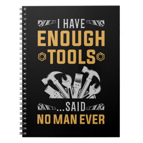 Garage Tools Funny Workshop Joke Notebook