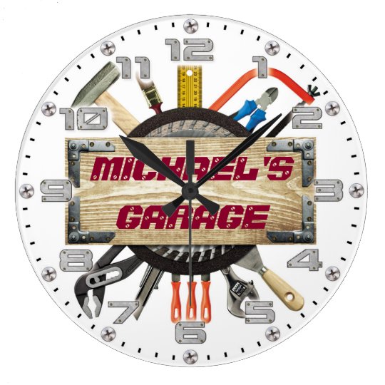 Custom Man Cave Clock