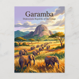 Garamba National Park Postcard