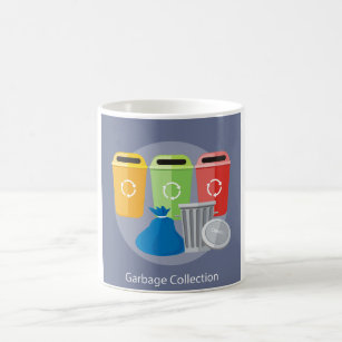 Garbage Collection Recycling Coffee Mug