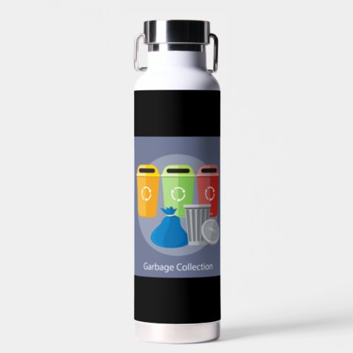 Garbage Collection Recycling Water Bottle