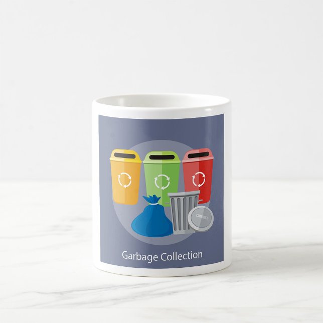 Garbage Collection Waste Management Recycling Coffee Mug (Creator Uploaded)