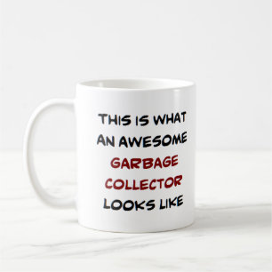 garbage collector, awesome coffee mug