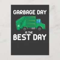 Garbage Day Fun Trash Truck Waste Trucker Dumpster