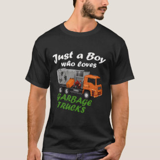 Garbage Day Toddlers Garbage Truck Trash T-Shirt