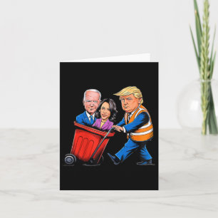 Garbage For Trump 2024 Funny Time To Take Out Garb Card