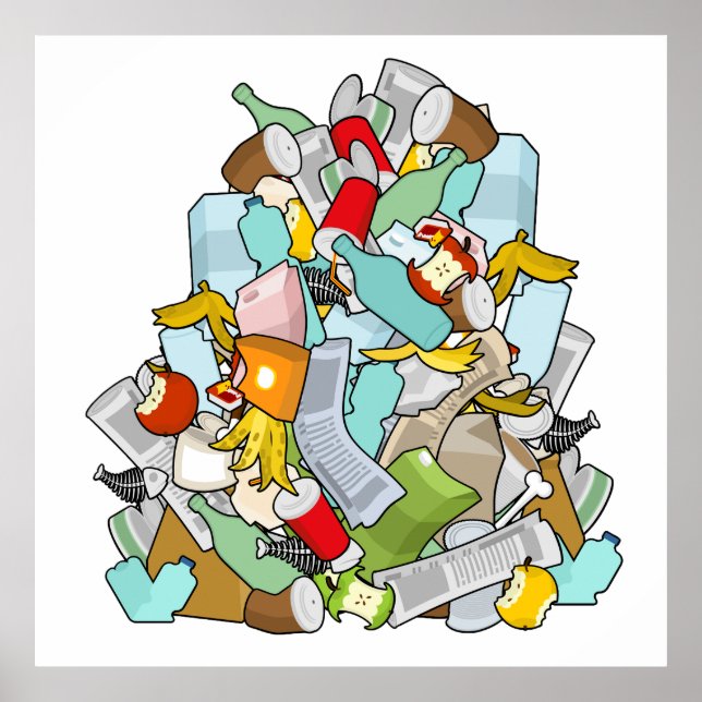 Garbage Pile Poster (Front)